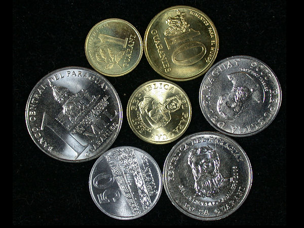 Paraguay Set of 7 Coins- Alliance Coin & Banknote Ontario